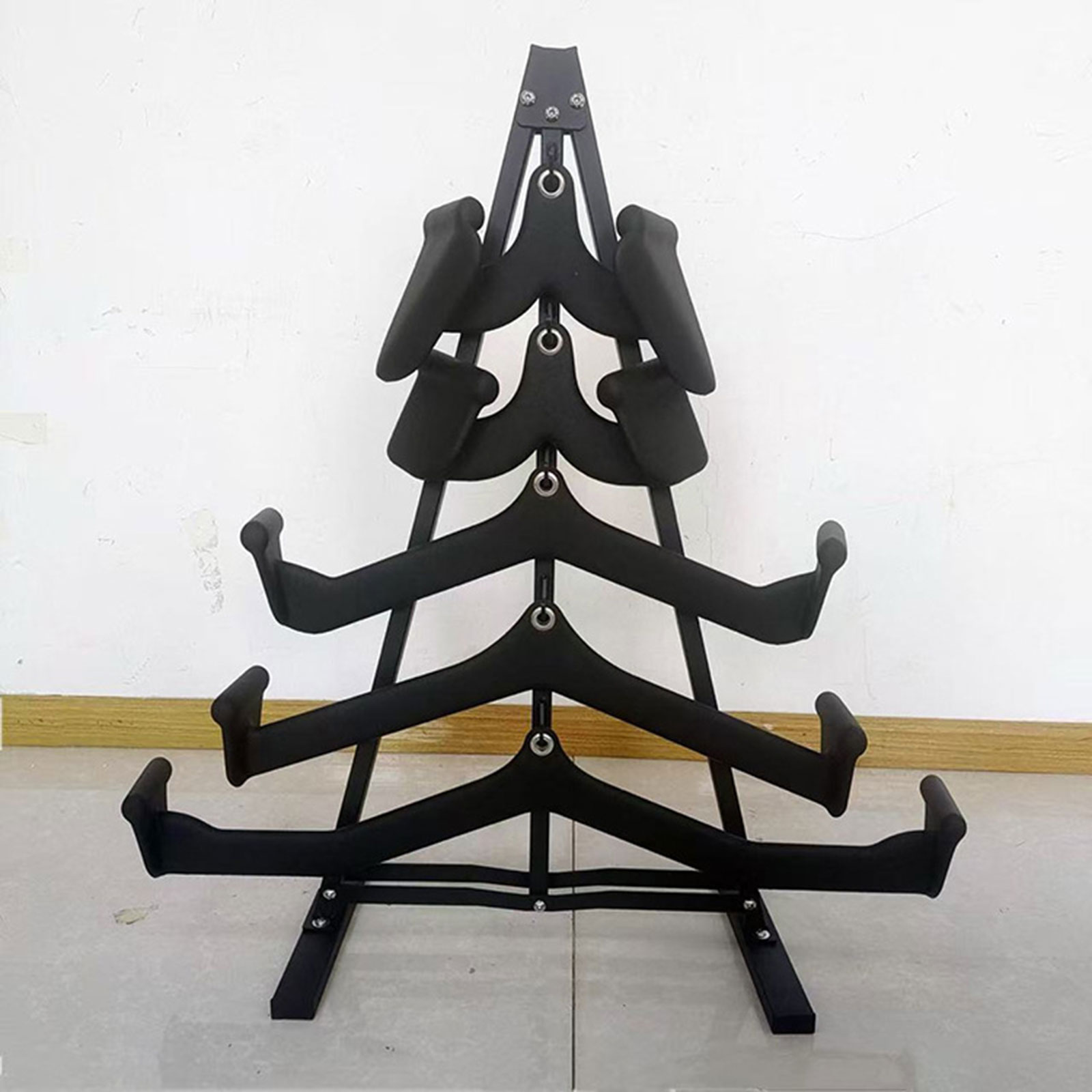 Home Gym Ideas - Organizador de Barra para Poleas con