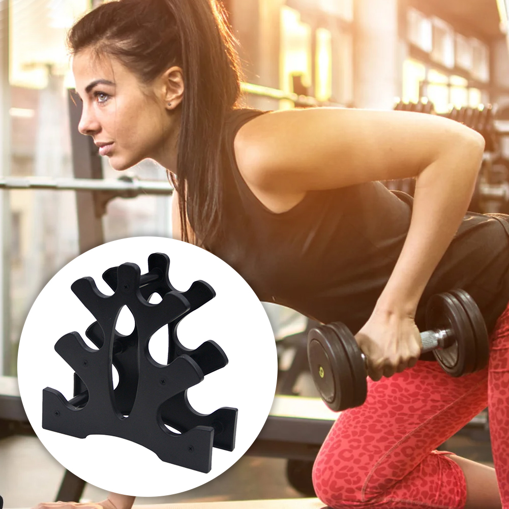 Home Gym Organization - Organizador de Pesas de 3 Niveles,