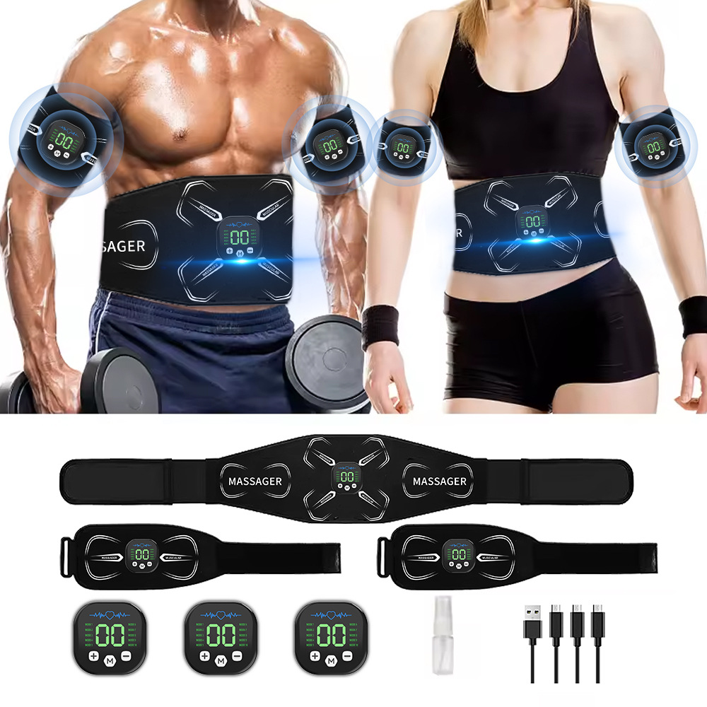 Home Gym Ideas - Estimulador Muscular EMS, Entrenador Abdominal, Tonificador