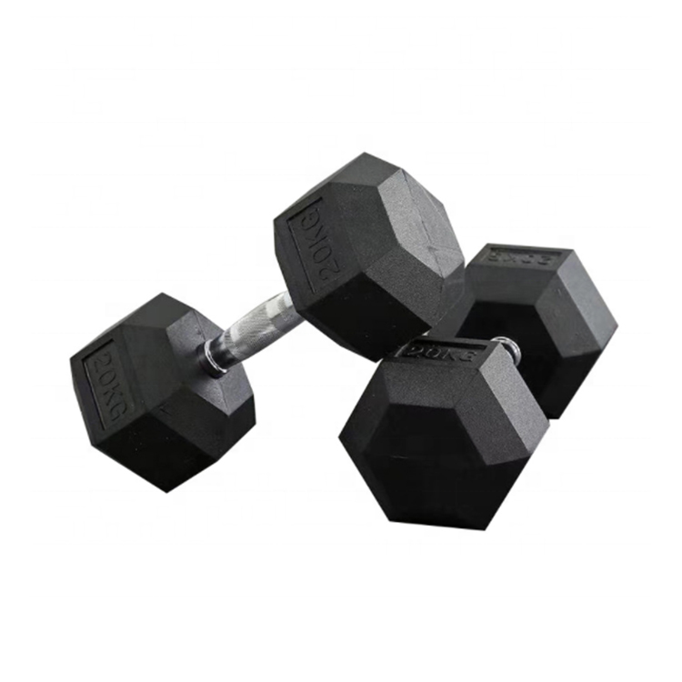 Mancuernas hexagonales de cauc - Hex Dumbbell Set reseña y precio