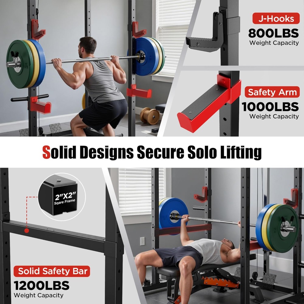 Jaula de potencia multifuncion - Home Gym Lat Pulldown reseña y precio