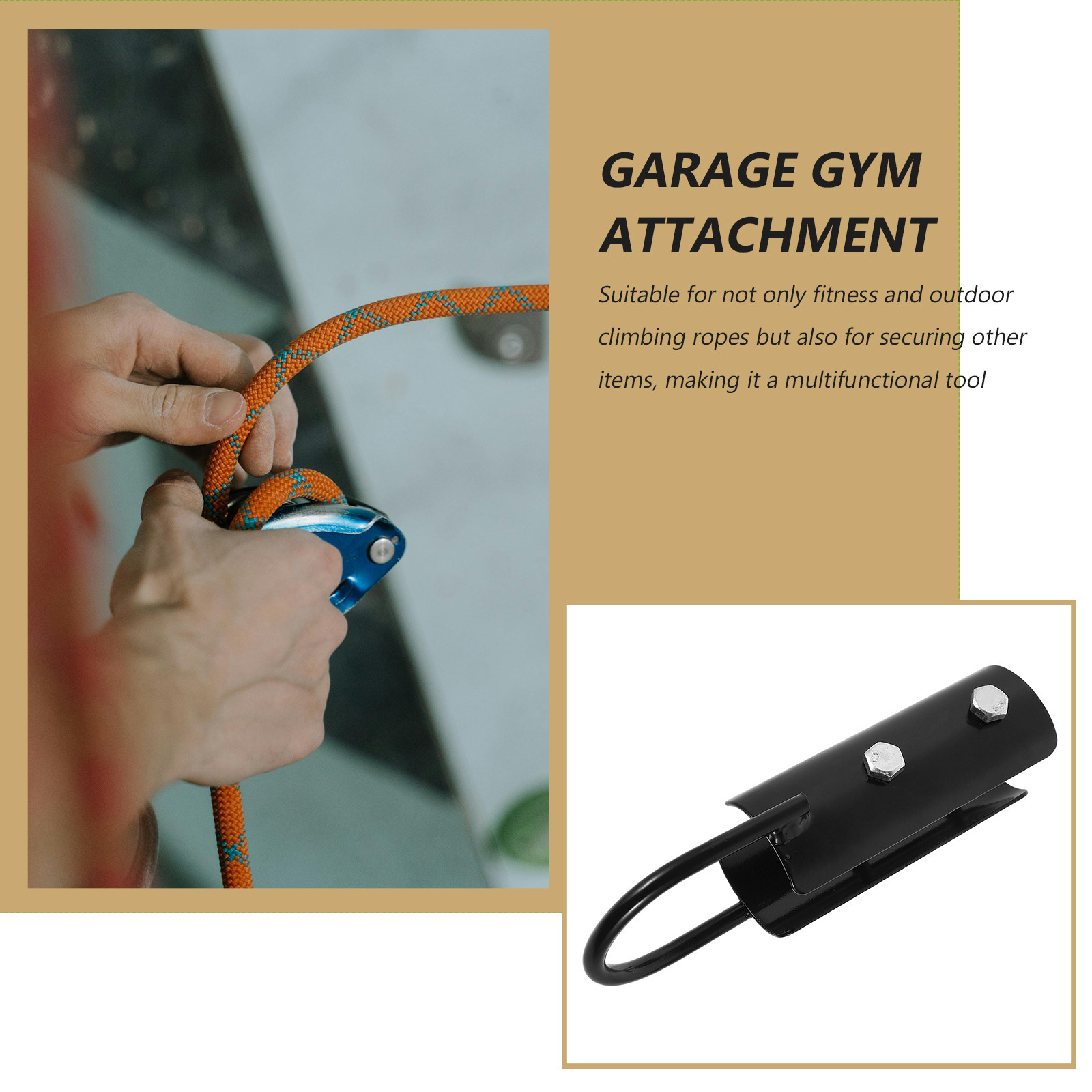 Gancho Robusto de Acero Inoxid - Home Gym Organization reseña y precio