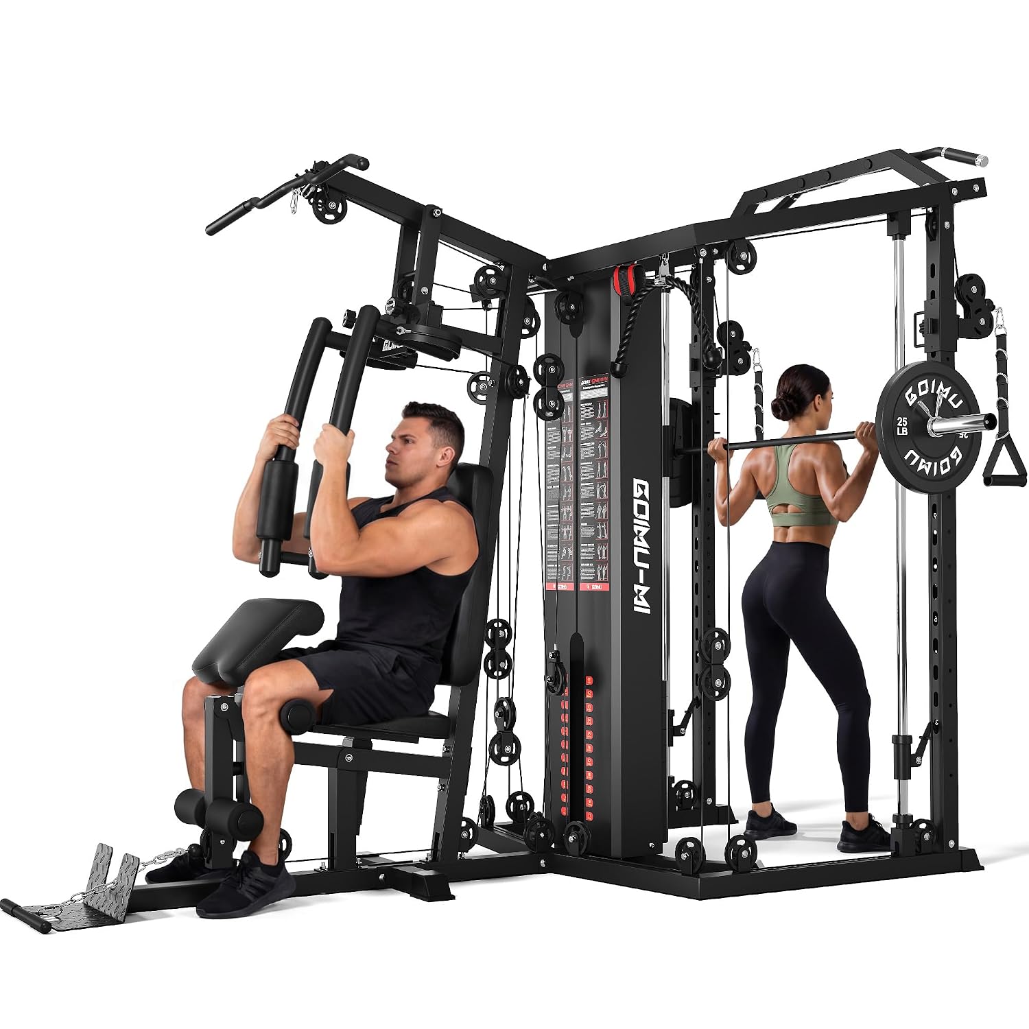 Máquina Smith de Doble Estació - Home Gym Organization reseña y precio