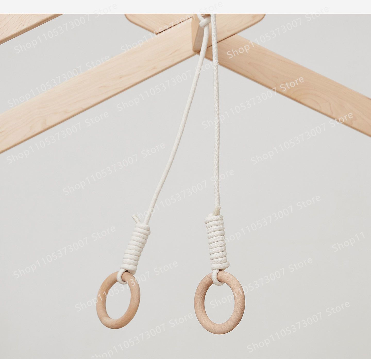 Anillas colgantes para cama, a - Gymnastic Rings Wooden reseña y precio