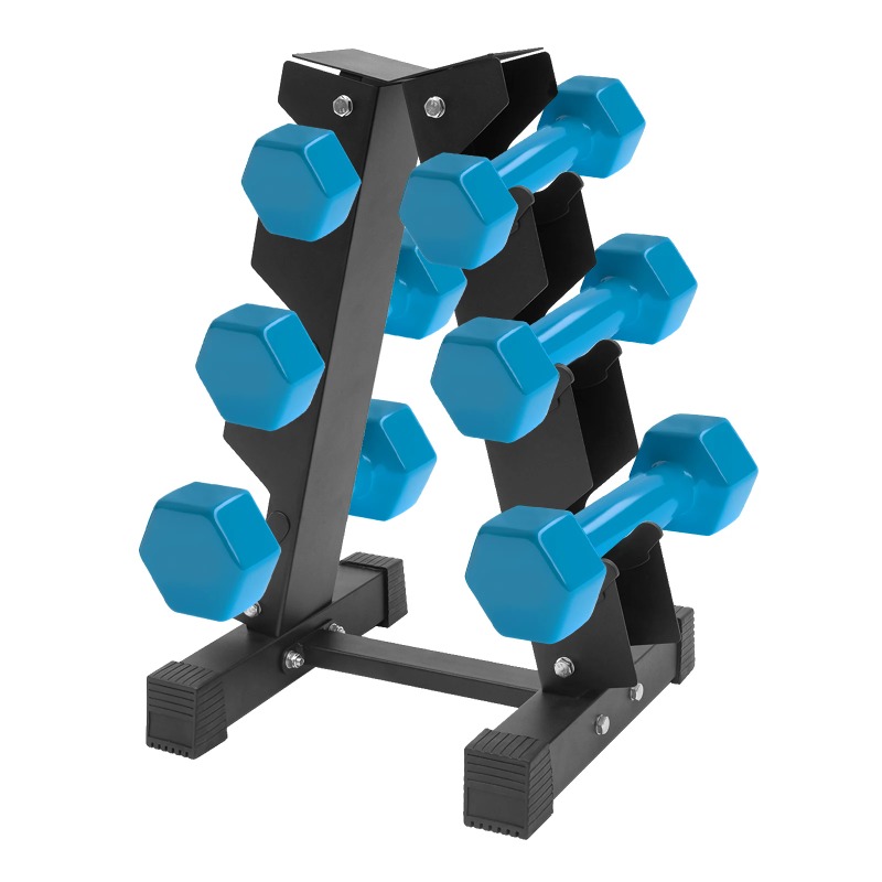 Estante de mancuernas de metal - Home Gym Organization reseña y precio