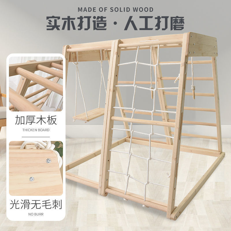 Parque infantil interior Monte - Gymnastic Rings Wooden reseña y precio
