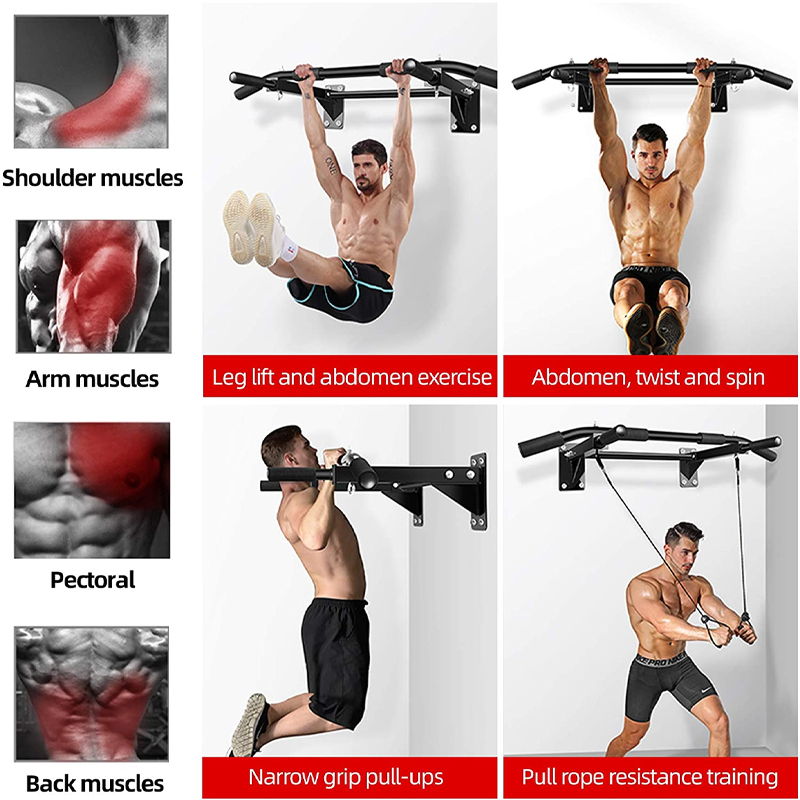 Barra Horizontal de alta resis - Home Gym Organization reseña y precio