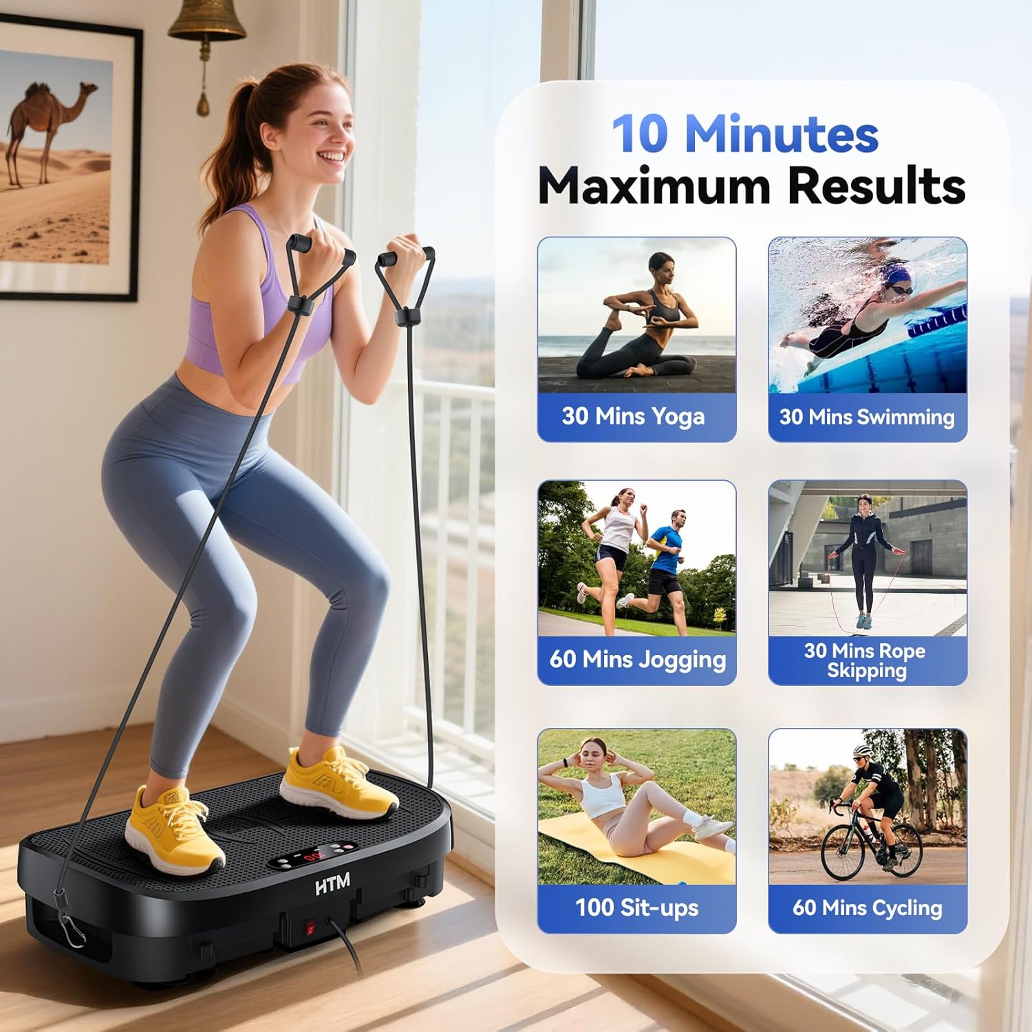 Plataforma Vibratoria para Que - Home Gym Equipment Amazon reseña y precio