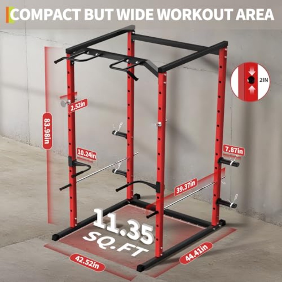 Jaula de potencia de alta resi - Home Gym Pull Up reseña y precio