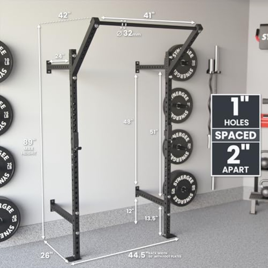 Soporte de sentadillas para mo - Home Gym Pull Up reseña y precio