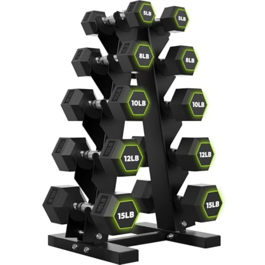 Juego de Mancuernas Hexagonale - Hex Dumbbell Set reseña y precio