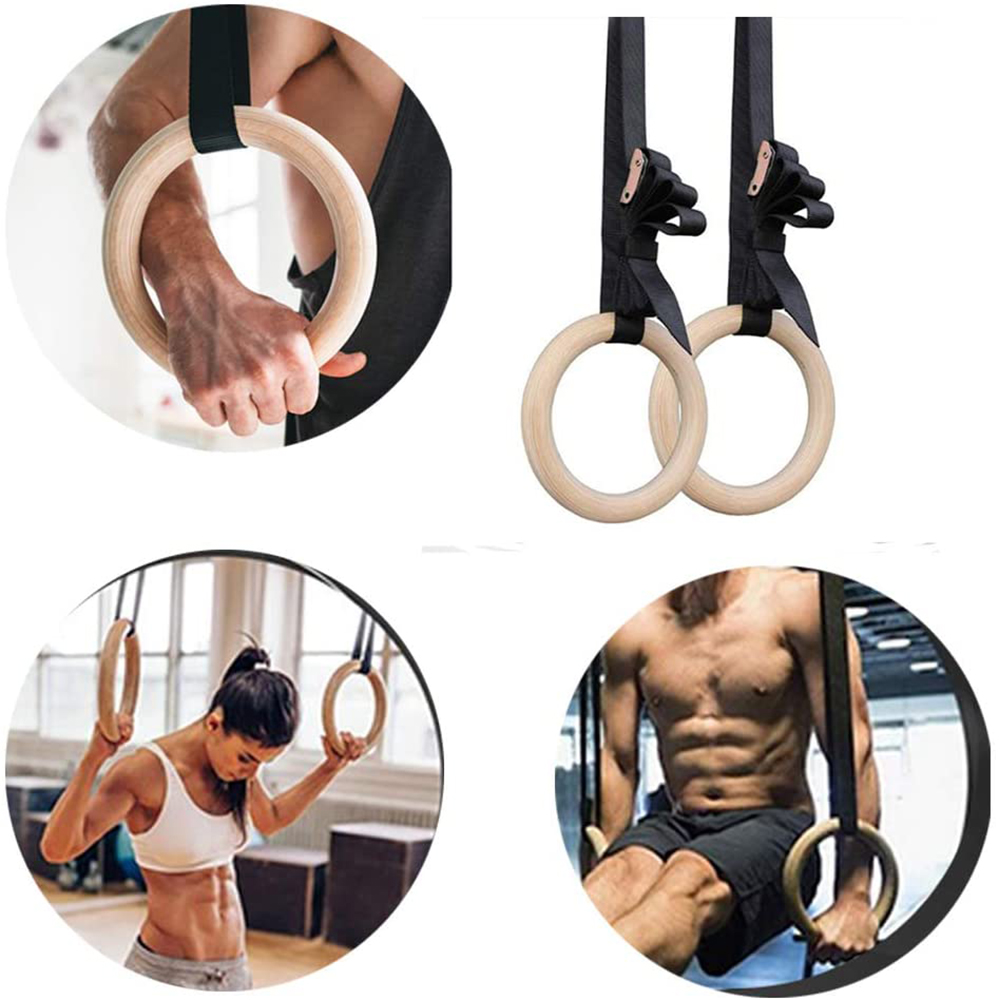 Anillos de gimnasia de madera  - Gymnastic Rings Wooden reseña y precio