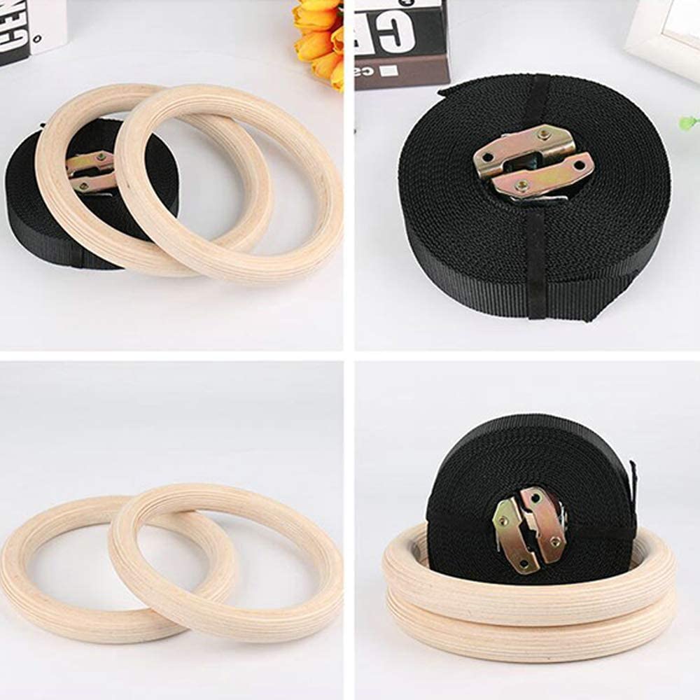 Anillos de gimnasia de madera  - Gymnastic Rings Wooden reseña y precio