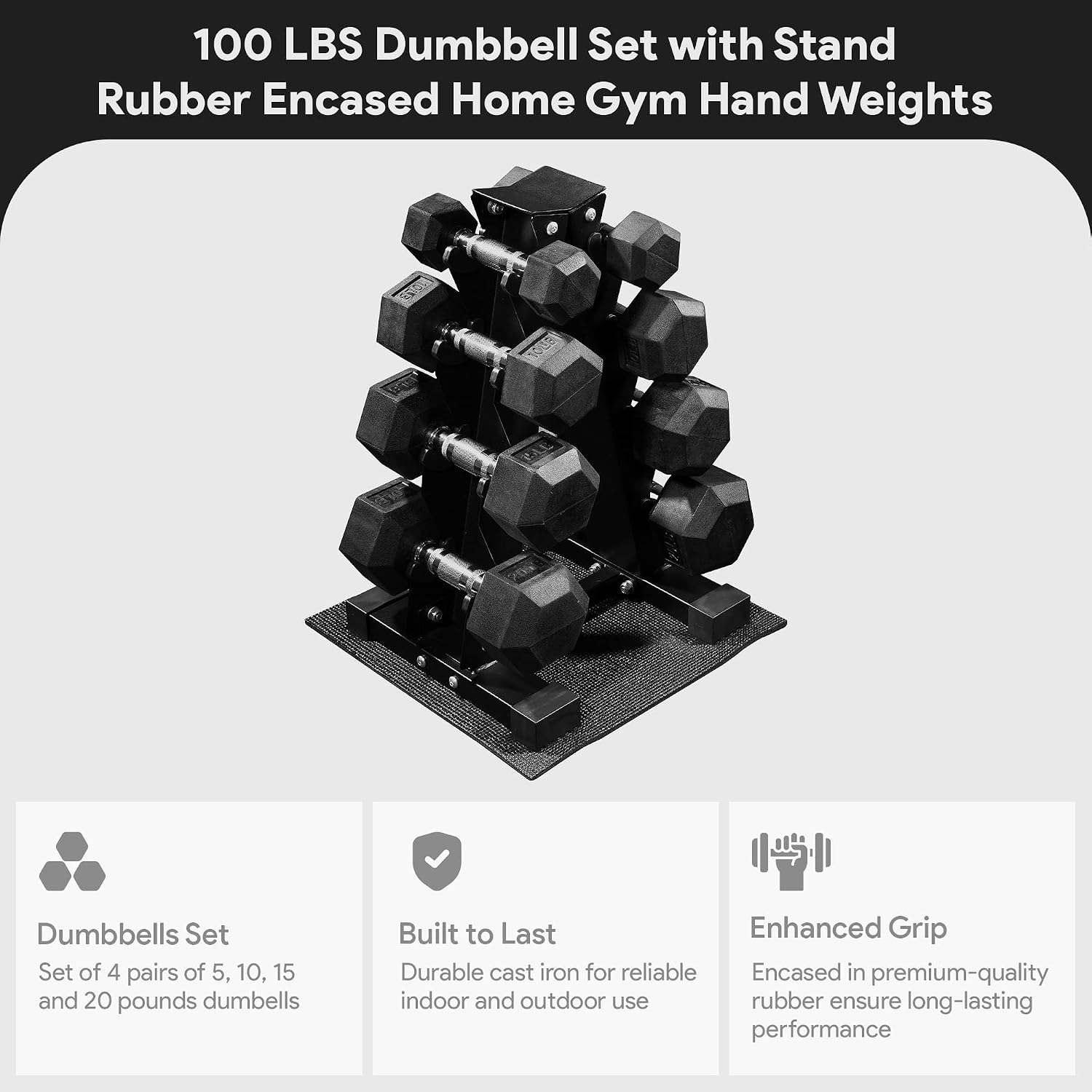 Juego de Mancuernas Hexagonale - Hex Dumbbell Set reseña y precio