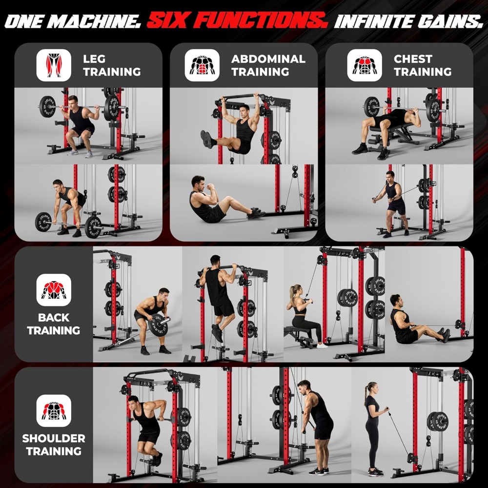 Rack de Potencia Multifunción  - Home Gym All In One reseña y precio