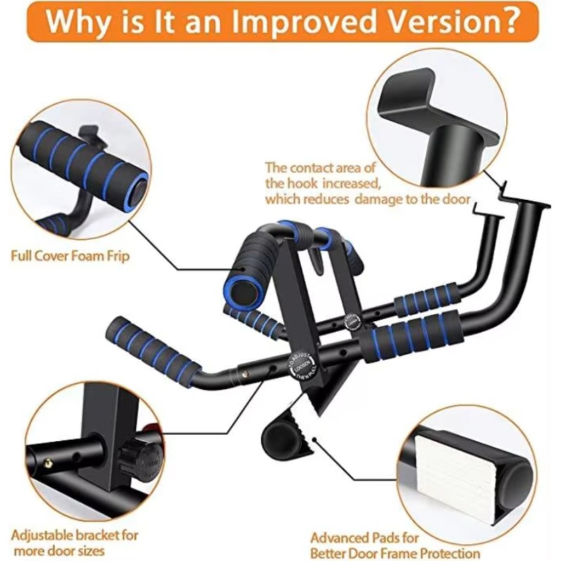 Barra de dominadas para puerta - Home Gym Pull Up reseña y precio