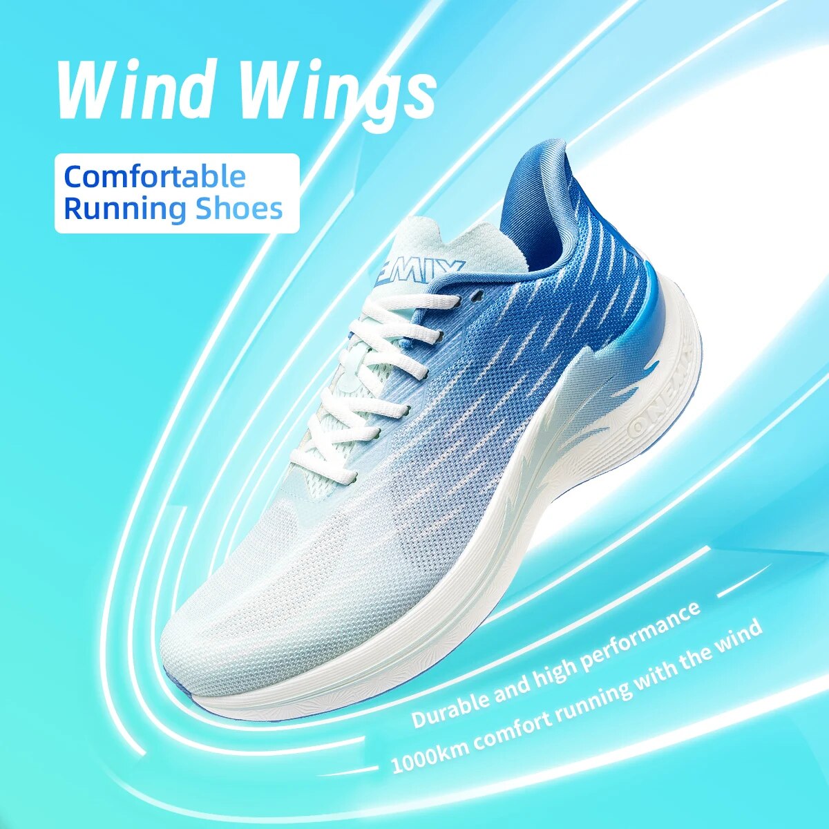 Onemix-Zapatillas deportivas t - Speed Parachute Sprint reseña y precio