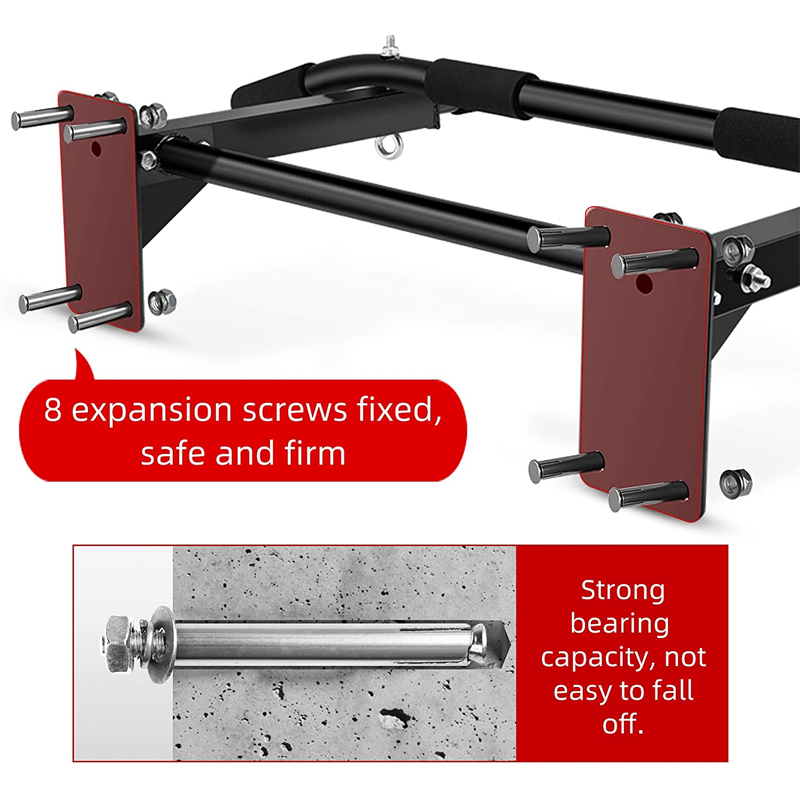 Barra Horizontal montada en la - Home Gym Organization reseña y precio