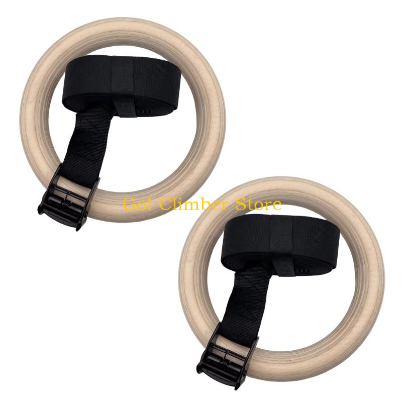 Anillos gimnasia madera ajusta - Gymnastic Rings Wooden reseña y precio