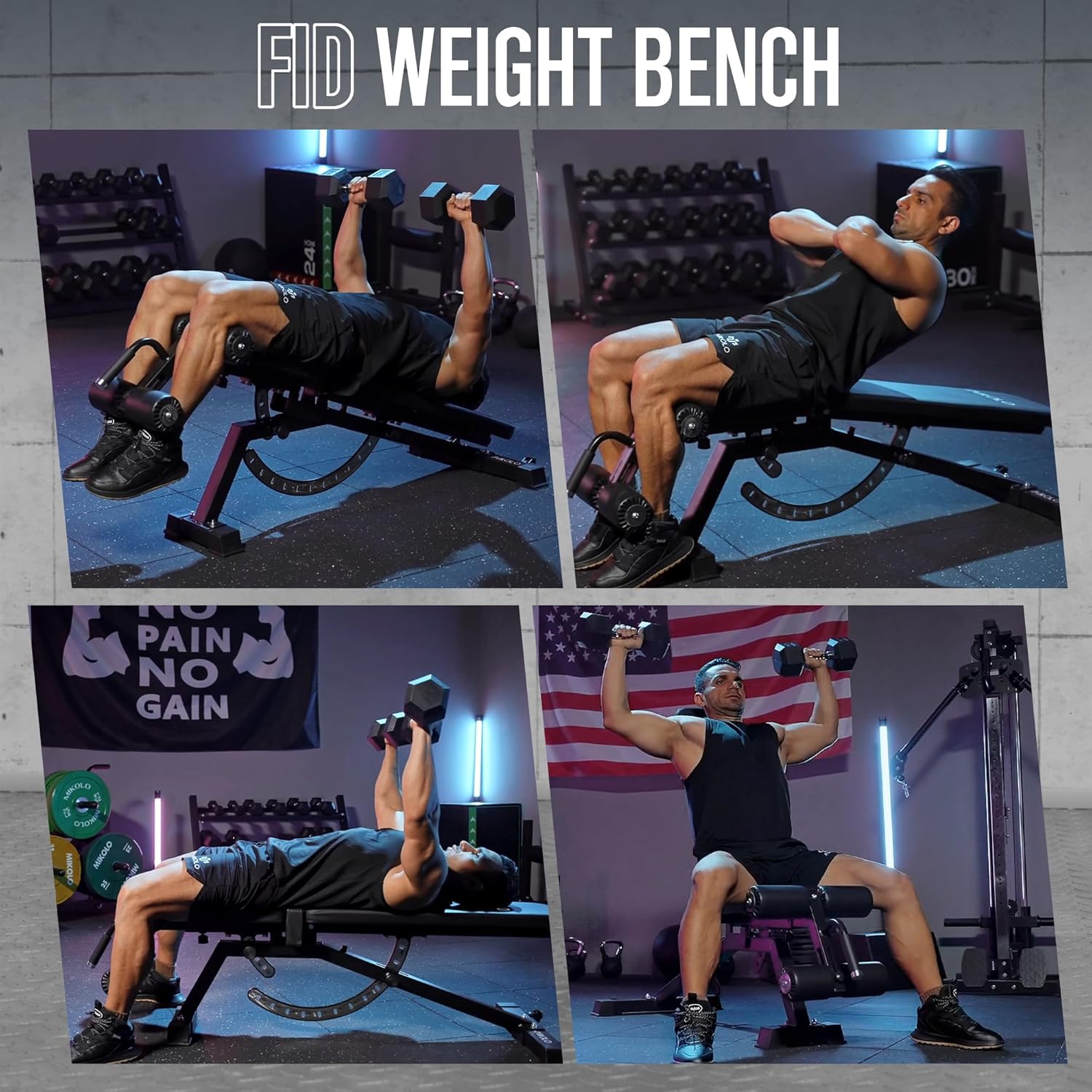 Banco de Pesas para Gimnasio e - Home Gym Weight reseña y precio