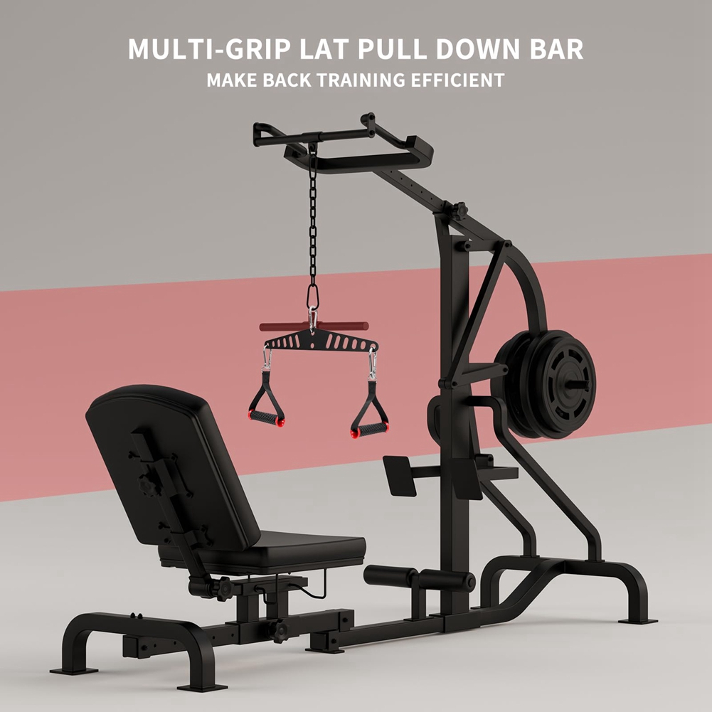 ABME-barra extraíble LAT multi - Home Gym Lat Pulldown reseña y precio
