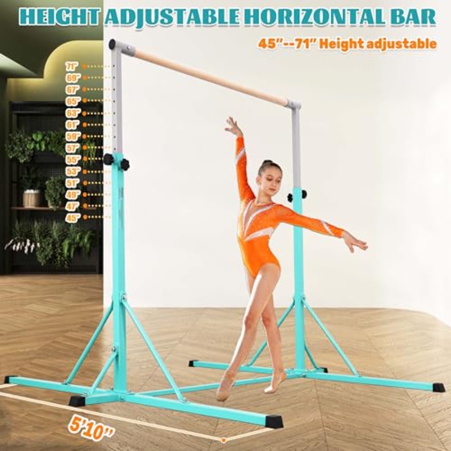 Barra de gimnasia para entrena - Gymnastic Rings Wooden reseña y precio