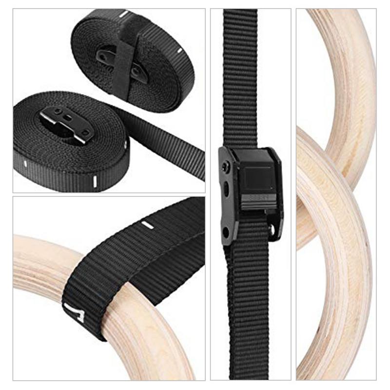 Anillos gimnásticos de madera  - Gymnastic Rings Wooden reseña y precio