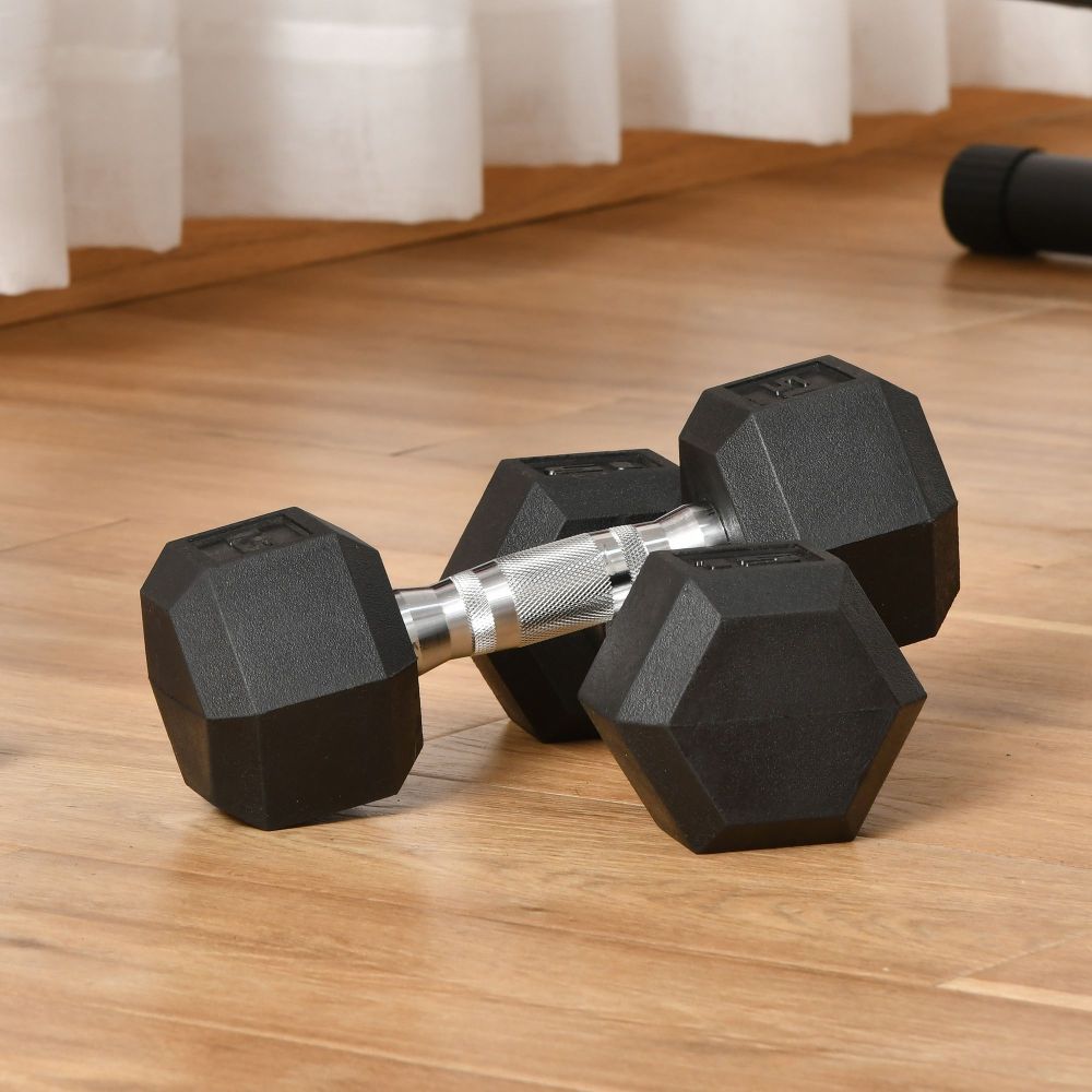 Ye Soozier Juego de 2 mancuern - Hex Dumbbell Set reseña y precio