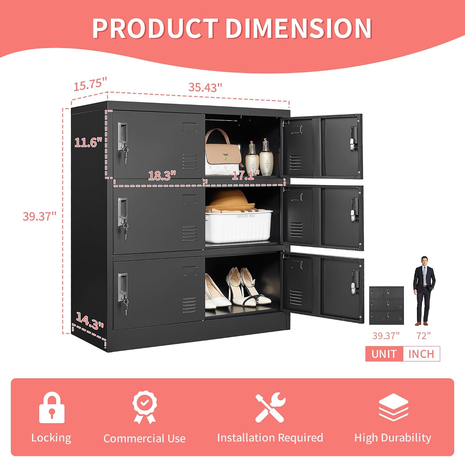 Armarios Metálicos para Emplea - Home Gym Organization reseña y precio