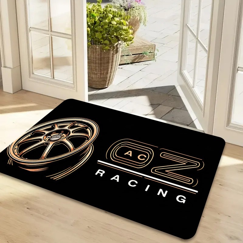 Alfombra decorativa con estamp - Home Gym Layout reseña y precio