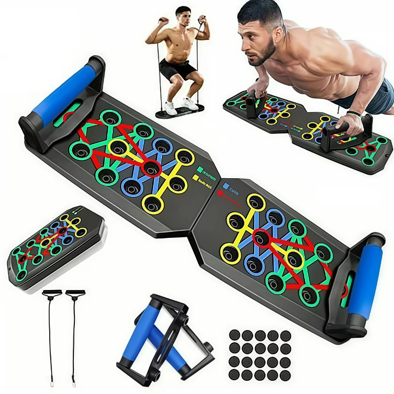 Tabla de flexiones plegable co - Home Gym Ideas reseña y precio