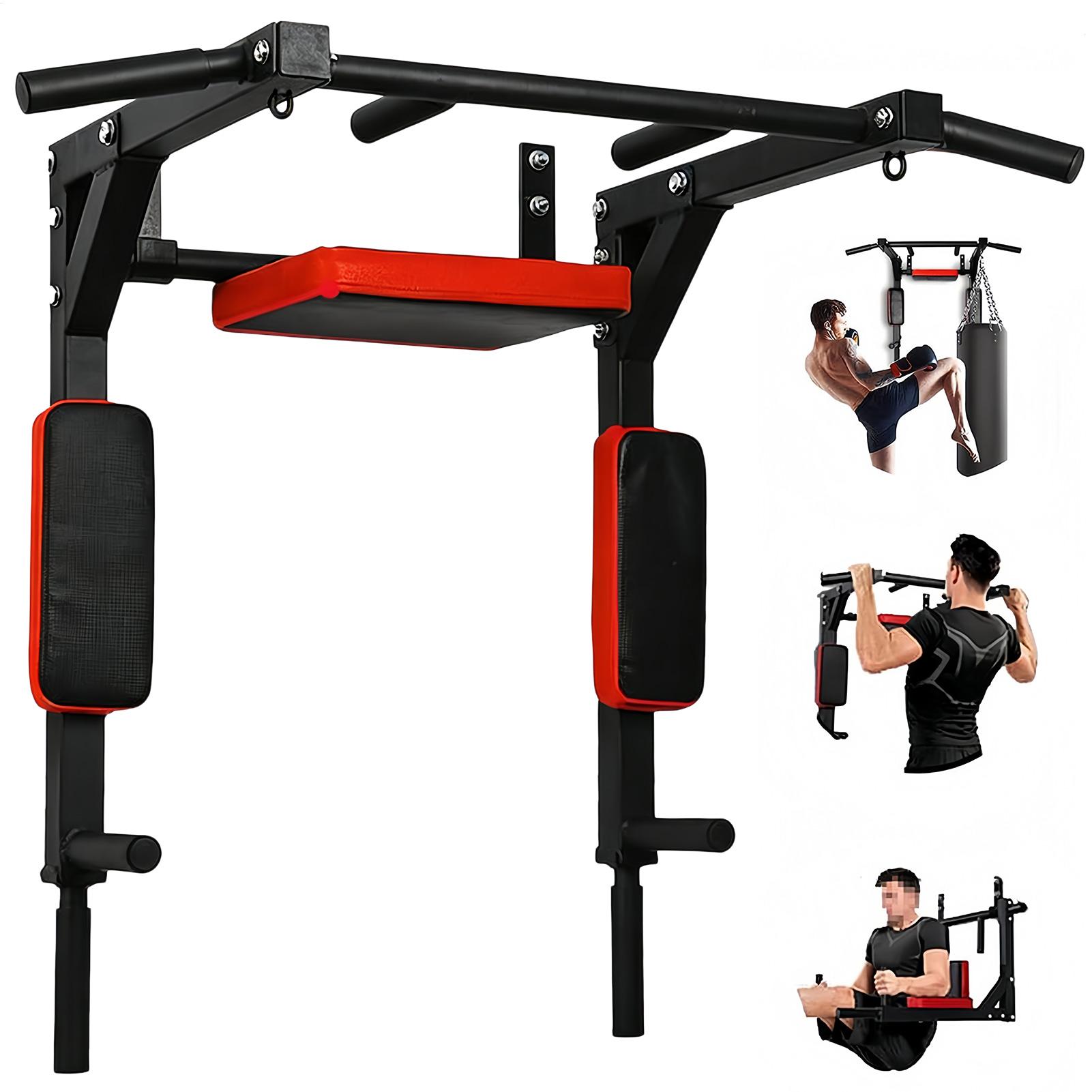 Barra de dominadas montada en  - Home Gym Pull Up reseña y precio